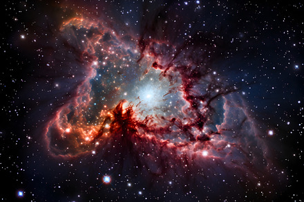 Beautiful cosmic nebula., a Nature Photo by Rov.7