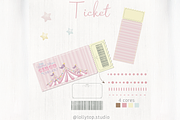 Pink Circus - vintage watercolor, an Illustration by Lolytop Studio (Thumbnail 4 of 8)