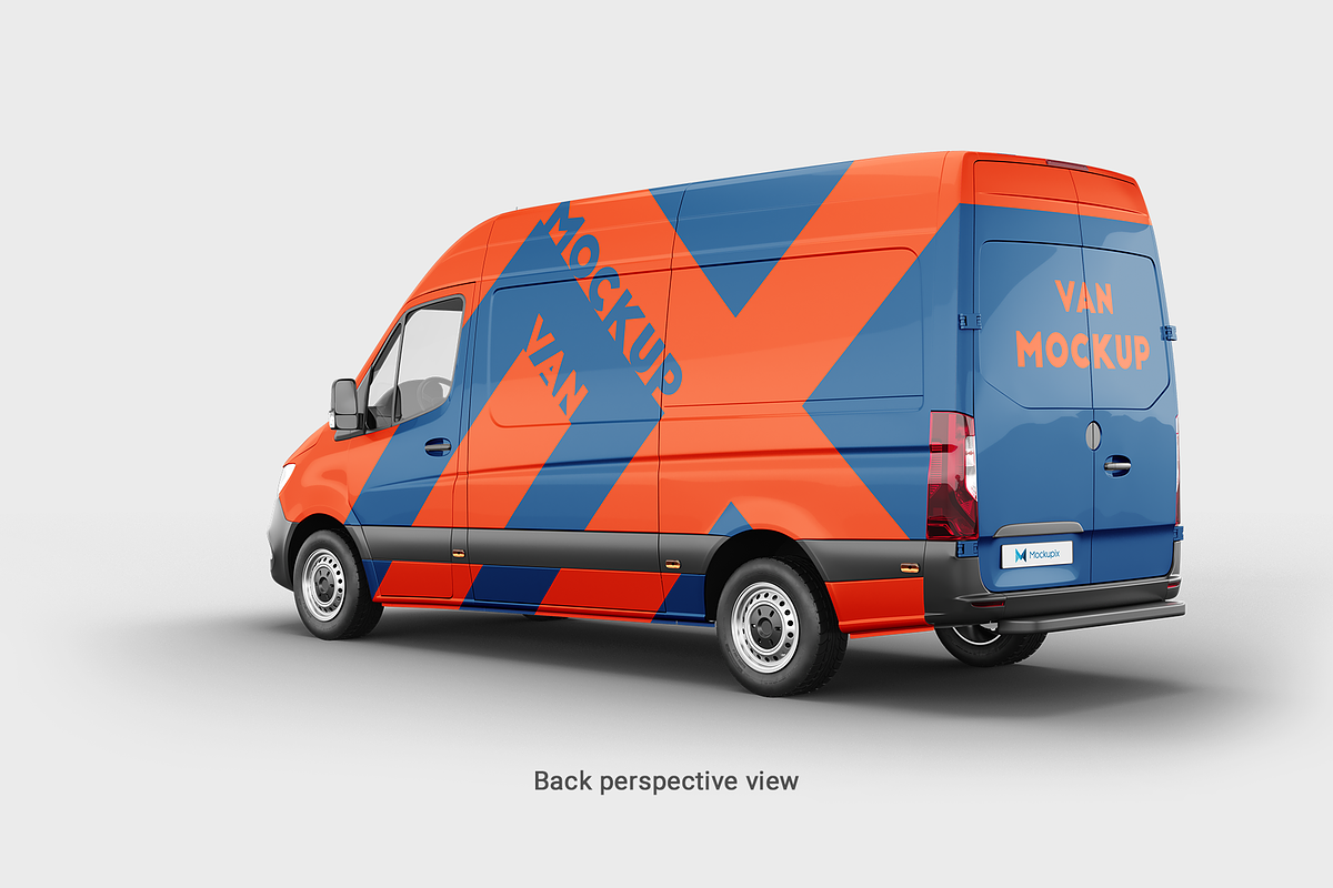 Van Mockup 9, an Advertising Mockup by Mockupix (Photo 8 of 9)