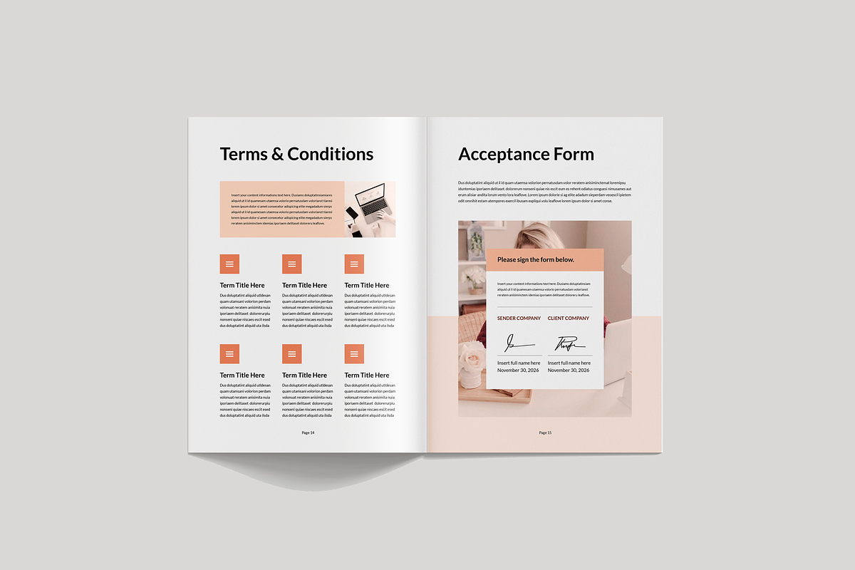 Marketing Proposal, a Brochure Template by Leaflove (Photo 8 of 10)