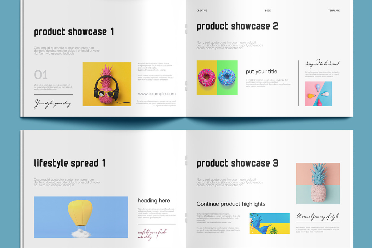 Lookbook Design for Apparel, a Brochure Template by MightyDesign (Photo 4 of 9)