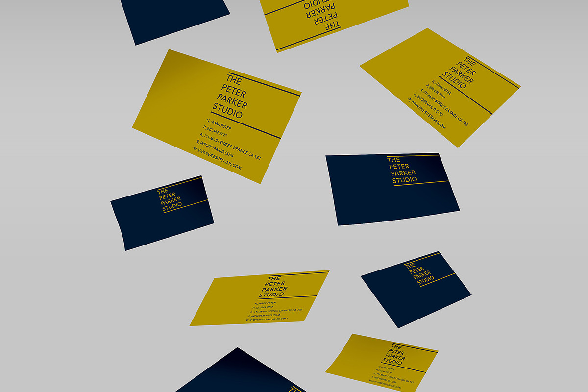 Rich colors elegant business card, a Business Card Template by Creative Designs (Photo 3 of 3)