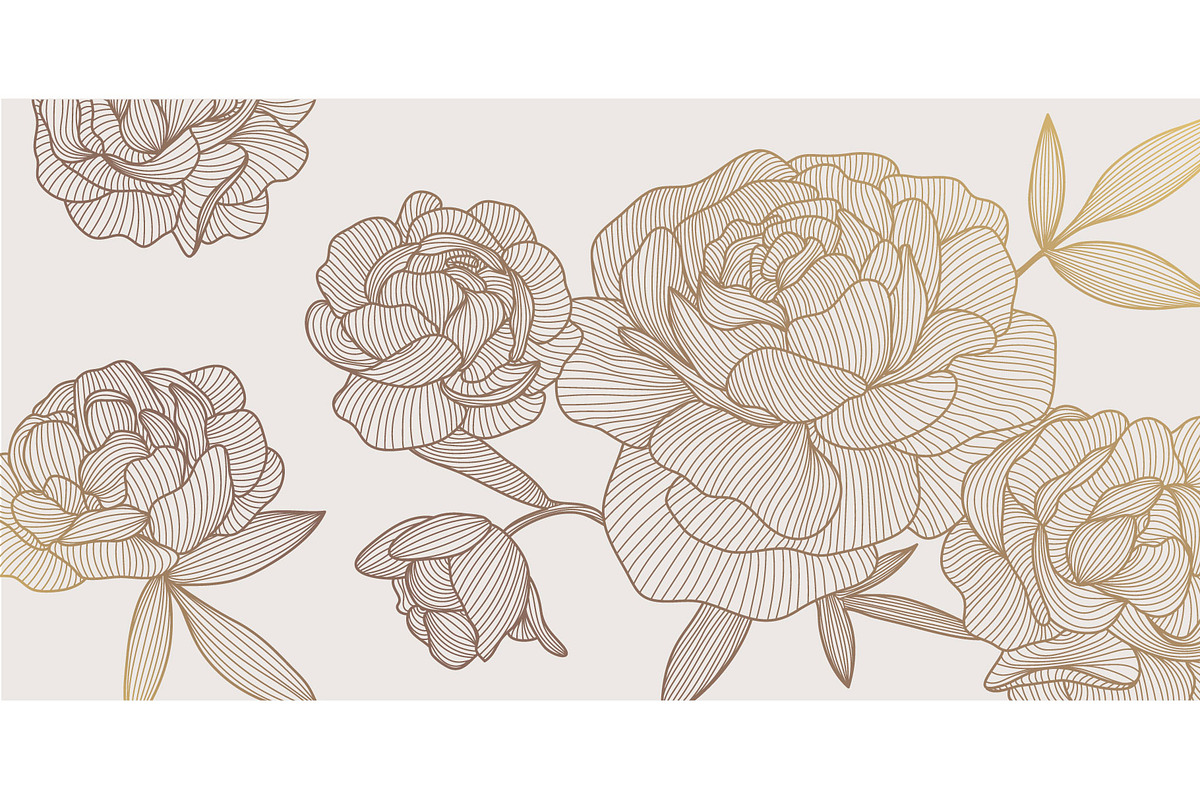 Line Flowers Illustrations, a Decorative Illustration by Marylia (Photo 18 of 19)