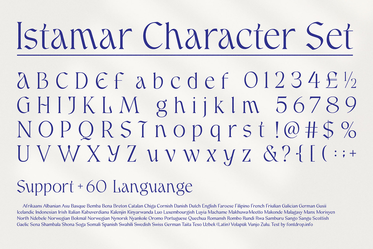 Istamar - Elegant Serif Font, a Serif Font by Four Lines Std. (Photo 9 of 10)