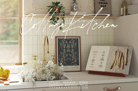 COTTAGE KITCHEN | Frame Mockup