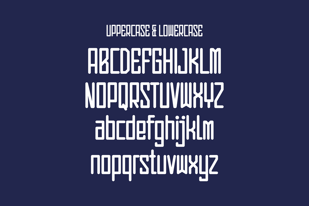 Rekob - Rounded Font, a Sans Serif Font by lelevien (Photo 2 of 4)