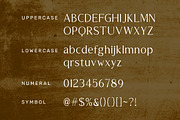 Alba Ophezia Romantic Vintage Font, a Sans Serif Font by Vadovastd (Thumbnail 2 of 8)