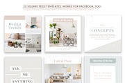 Instagram Templates for Canva, a Social Media Template by Sweet Little Muse (Thumbnail 3 of 5)