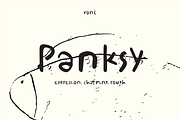 Pansky - Handwriting Font, a Handwritten Font by baurstudio (Thumbnail 1 of 7)