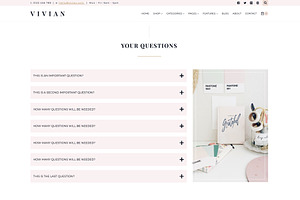 Vivian - WordPress Kadence Theme