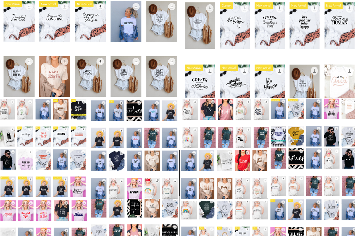 300+ SVG Design Bundle, a Shirt Mockup by RubyandCeci (Photo 5 of 5)
