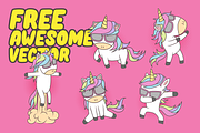 Unicorn Pop + Bonus Vector, a Font by figuree studio (Thumbnail 2 of 6)