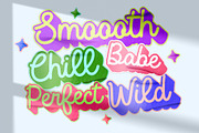 Luckydip Smooth Script Font, a Script Font by Sam Parrett (Thumbnail 3 of 8)