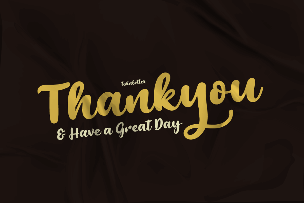 Andytes, a Script Font by twinstd (Photo 11 of 11)