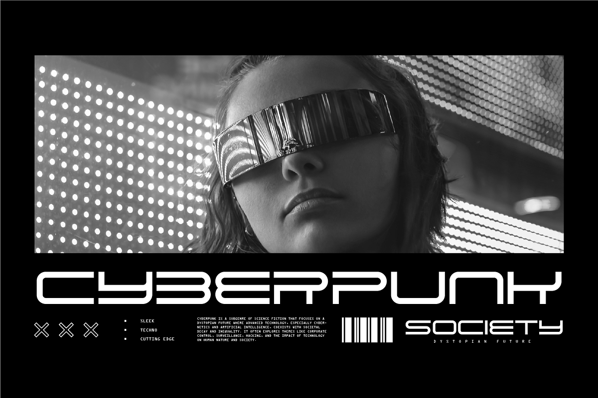 Airexy - Futuristic Display Font, a Sans Serif Font by Typeagle (Photo 4 of 9)