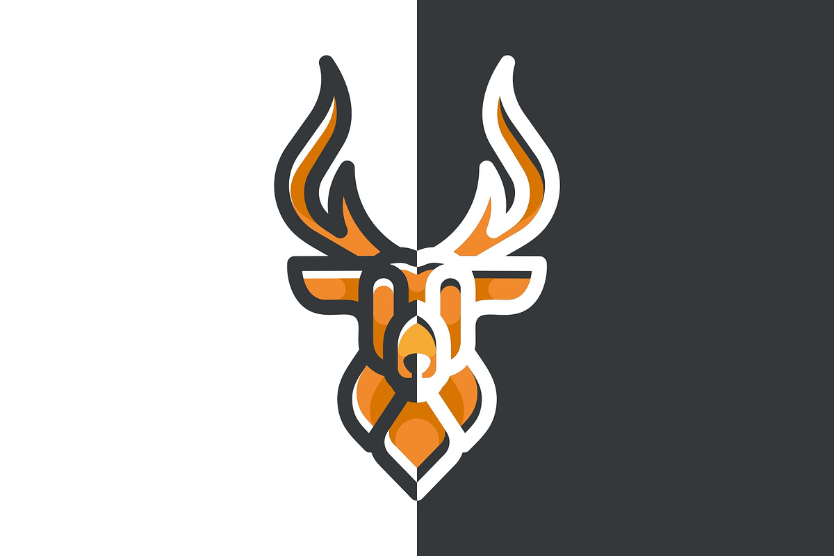 Mascot Deer Logo Design, a Branding & Logo Template by Artnivora.Std (Photo 2 of 4)