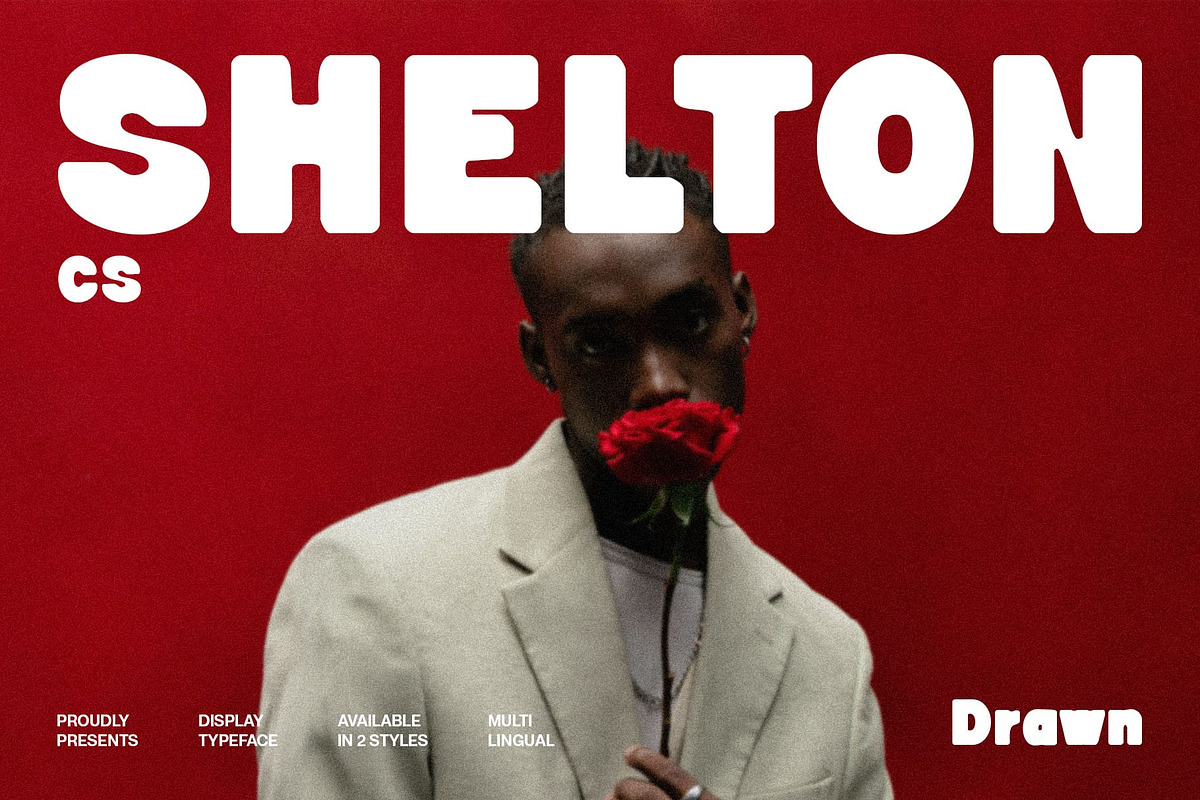 CS Shelton Drawn, a Sans Serif Font by Craft Supply Co. (Photo 1 of 8)
