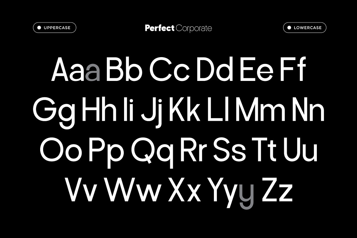 Perfect Corporate Sans Serif Family, a Sans Serif Font by Mahesans Co (Photo 7 of 10)