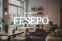 Fesepo - Luxury Modern Display Serif