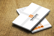Corporate Business Card CM146, a Business Card Template by annozio (Thumbnail 3 of 4)