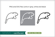 Minimal rainforest icons, an Outline Icon by Picture Window (Thumbnail 2 of 5)