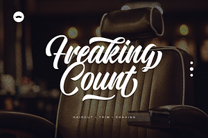 Hundrake Bold Script Font