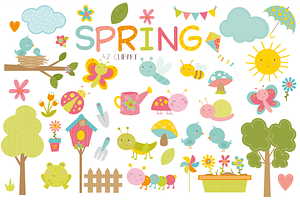 Spring, a Texture Illustration by Poppymoondesign