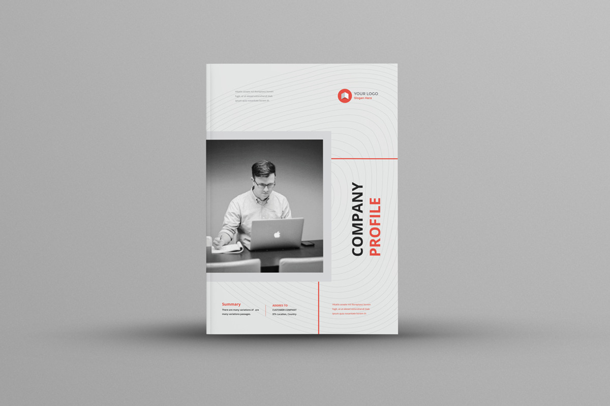 Company Profile, a Brochure Template by Pro-Gh (Photo 1 of 7)