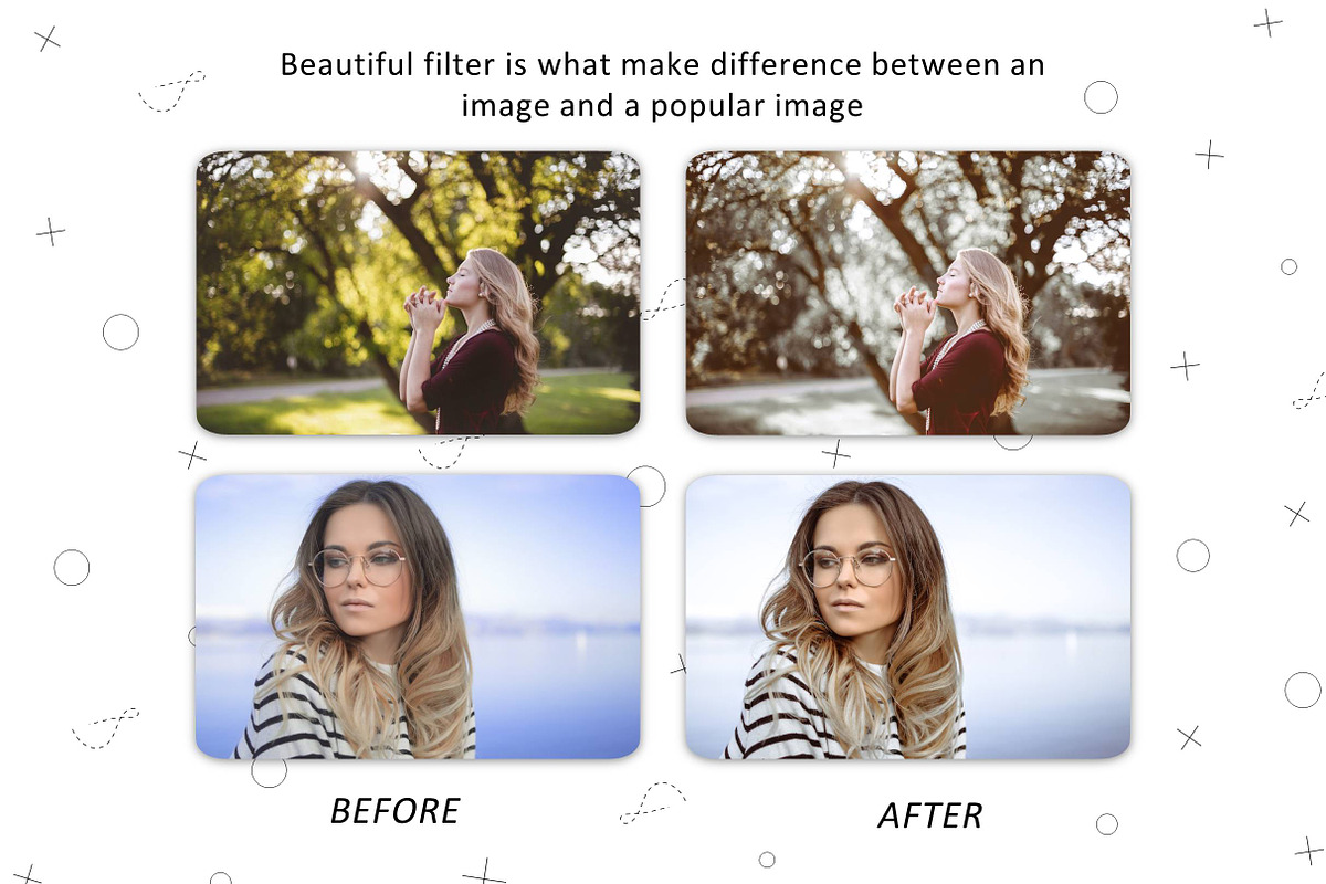 100 + Lightroom Mobile Preset DNG, a Preset Add-On by Uno Creative Studio (Photo 3 of 11)
