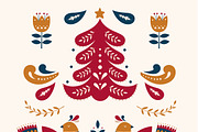 Scandinavian Christmas collection, an Animal Illustration by MoleskoStudio (Thumbnail 11 of 17)