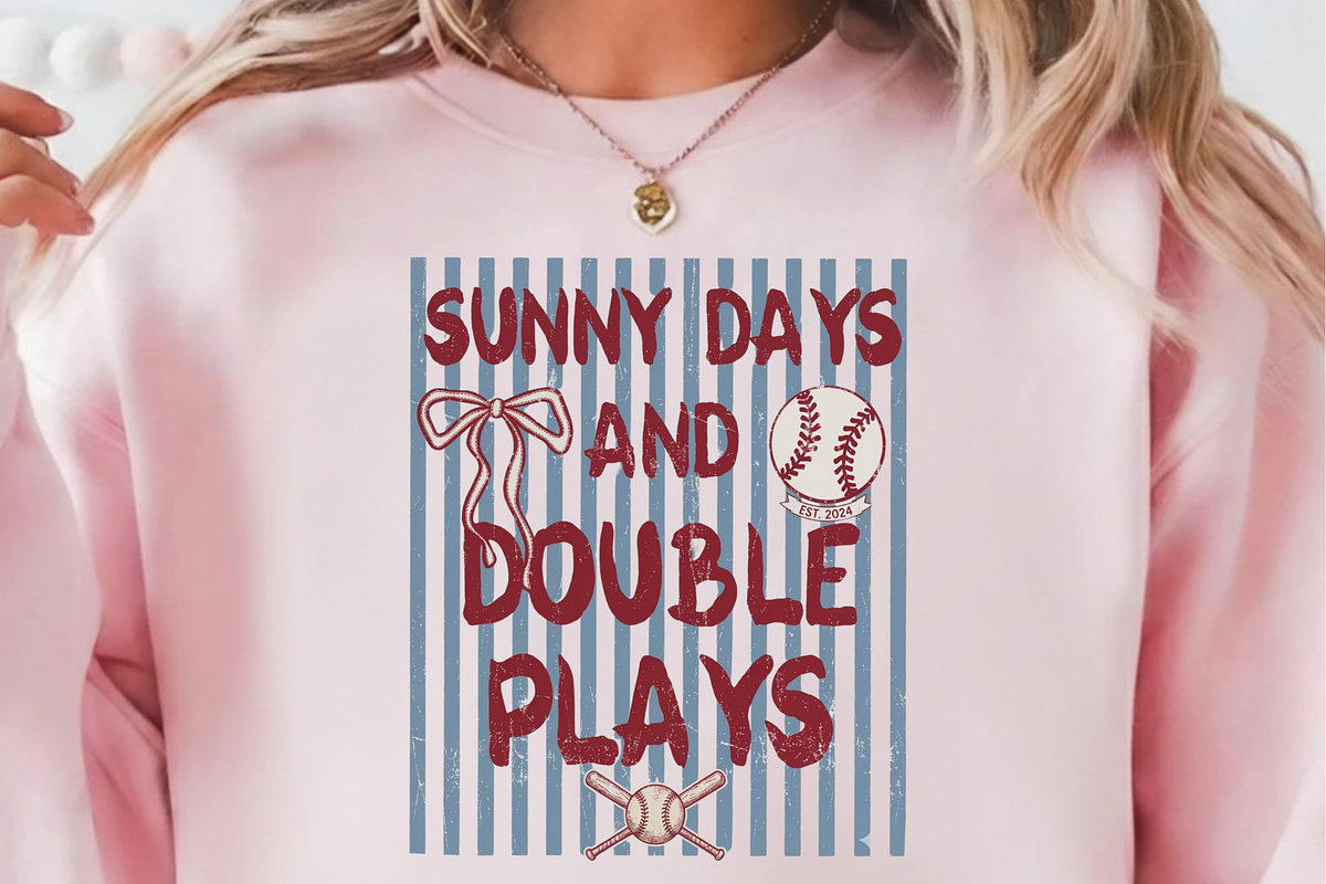 Sunny Days and Double Plays Baseball, a Graphic by Vector Portal (Photo 7 of 8)