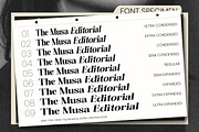 The Musa Editorial | 18 Font Files, a Serif Font by Romiecreative (Thumbnail 3 of 12)