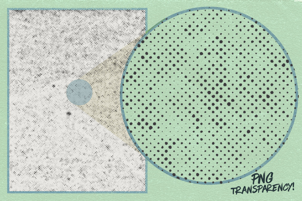 Distressed Halftone Textures Pack, a Texture Graphic by Shapeshift (Photo 2 of 4)