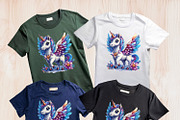 Cartoon unicorn pegasus with wings., an Animal Illustration by yod67 (Thumbnail 3 of 9)