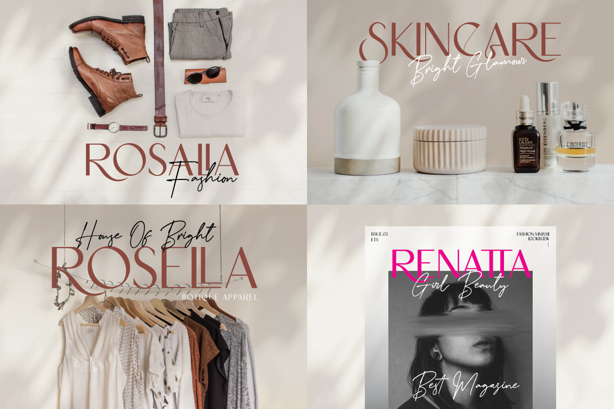 Modern Luxury Serif Font Bundle Vol1, a Serif Font by Ronny Studio (Photo 4 of 9)