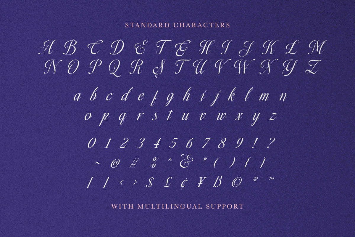 Mardigare - Luxury Script, a Script Font by Sarid Ezra (Photo 10 of 11)