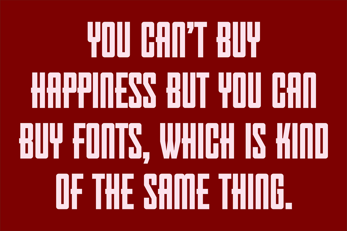 Sturdie - Condensed Sans Serif Font, a Font by GG Design (Photo 6 of 6)