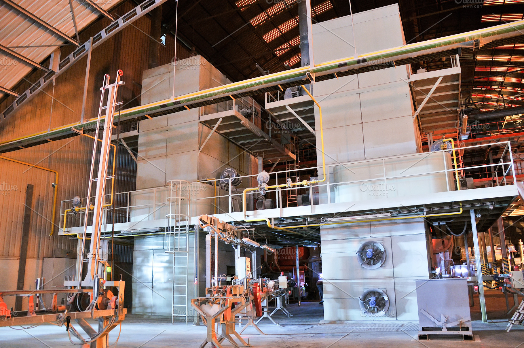 Large Industrial Processing Equipment Facility, an Industrial Photo by Davizro's Market