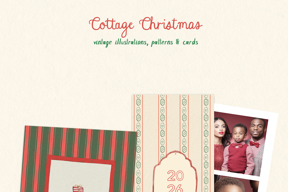 Christmas Illustrations & Templates, a Decorative Illustration by whiteheartdesign (Photo 18 of 25)