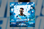 Summer Break Party Flyer Template, a Flyer Template by RTXdesinger99 (Thumbnail 3 of 3)