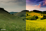 Landscape LUTs for Color Grading, an Action Add-On by Presetsh.com (Thumbnail 7 of 9)