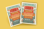 Modern Summer Music Festiv, a Flyer Template by megarez (Thumbnail 3 of 3)