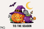 Tis the Halloween Season PNG, an Icon by Black Bird Studio (Thumbnail 1 of 4)