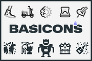 BASICONS — 15000+ Icons, a Duotone Icon by Danil Polshin (Thumbnail 1 of 99)