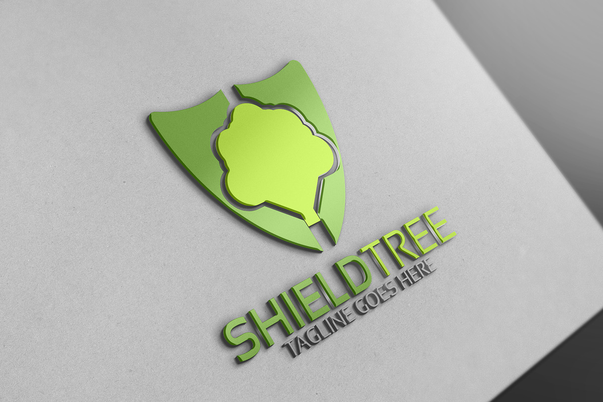 Shield Tree Logo, a Branding & Logo Template by Josuf Media