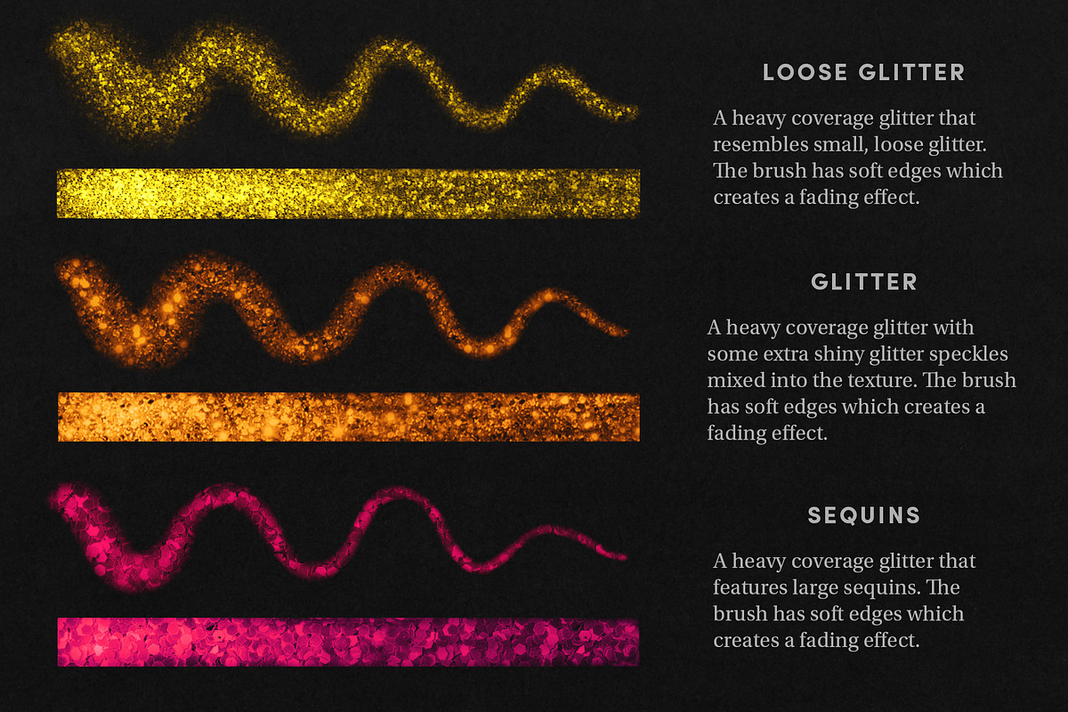 Shimmer Set - Procreate Brushes preview 2