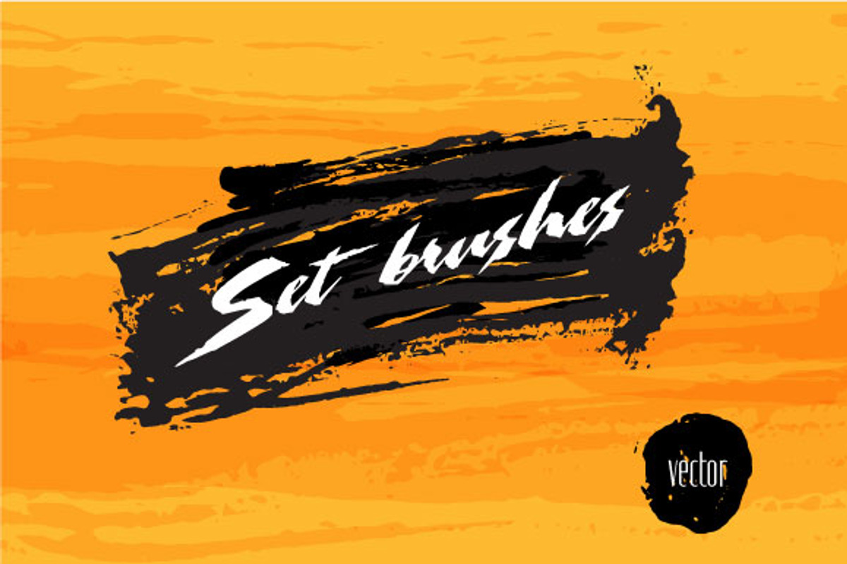 Set of vector brushes and shapes, a Brush Add-On by Ruliz (Photo 1 of 2)