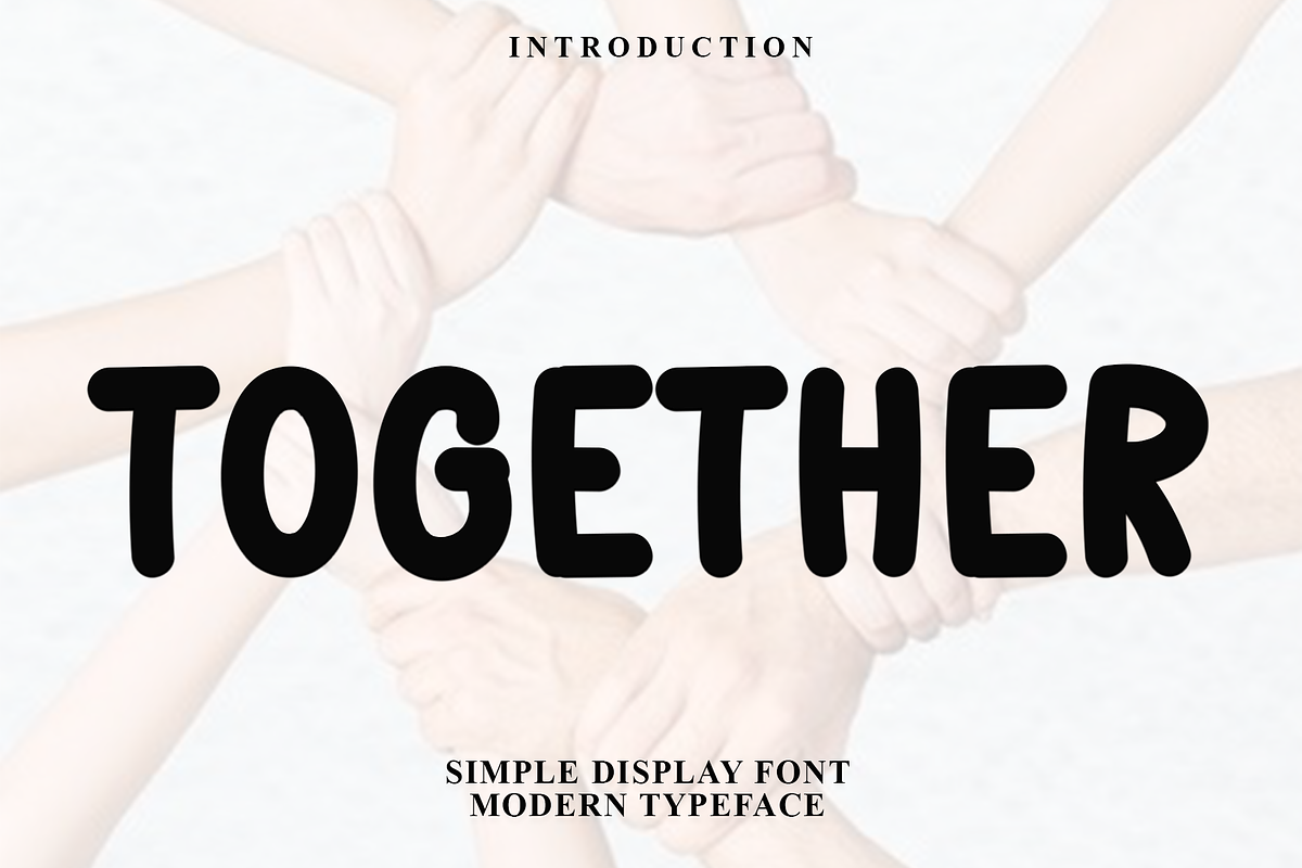 TOGETHER, a Serif Font by InermediaSTUDIO (Photo 1 of 8)