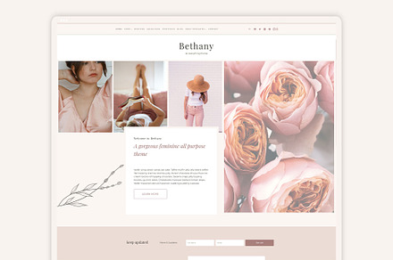Bethany ~ Wordpress Kadence Theme, a WordPress Template by StylishDesignMe