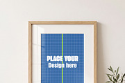 Wooden Poster Frame Mockup Bundle, a Household Mockup by Pixel Foundry (Thumbnail 2 of 9)